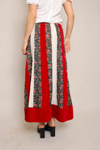 70s Chessa Davis Patchwork Skirt – Luxie Vintage