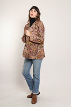 90s Muted Floral Blazer