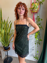 Y2K Green Lace Dress