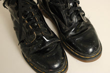 90s Dr. Martens Black Patent Leather Boots