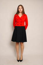 60s Mod Wool Jacket Dress