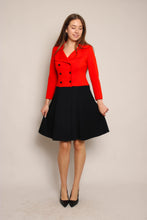 60s Mod Wool Jacket Dress