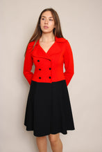 60s Mod Wool Jacket Dress