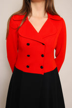 60s Mod Wool Jacket Dress