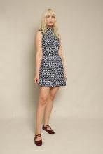 70s Anchor Print Mini Dress