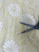 60s Yellow Lace Dress