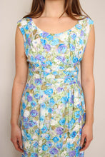 60s Alix Of Miami Floral Cotton Dress