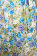 60s Alix Of Miami Floral Cotton Dress