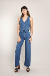 70s Levi's Arrow Stitching Vest
