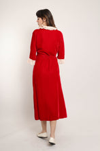 60s Velvet House Dress
