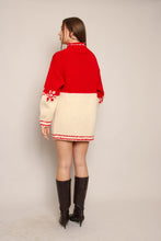 90s Snowflake Wool Sweater