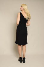 50s Silver Fringe Cocktail Dress