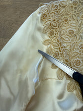 40s Liquid Satin Wedding Dress With Train