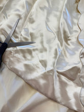 40s Liquid Satin Wedding Dress With Train