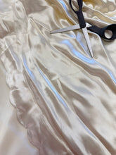40s Liquid Satin Wedding Dress With Train