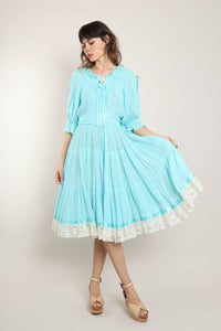 RESERVED 80s Anna Konya Dress Set