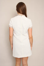 70s Gold Loop Mod Dress