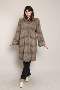 40s Rabbit Fur Coat