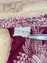 70s Bird Print Wrap Skirt