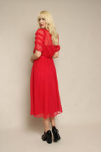 80s Chiffon Party Dress