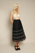 50s Raffia Woven Skirt