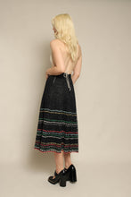 50s Raffia Woven Skirt