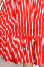 70s Striped Trapeze Dress