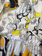 60s Abstract Floral Mini Dress