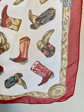 80s Cowboy Boots Scarf