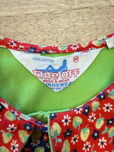 70s Strawberry Print House Dress