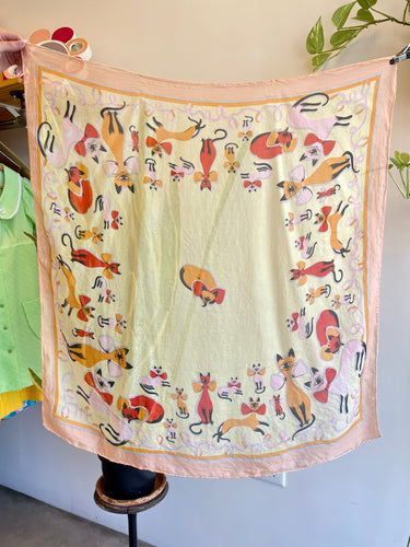 60s Siamese Cat Scarf