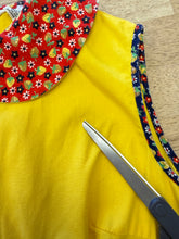 70s Strawberry Print House Dress