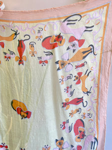 60s Siamese Cat Scarf