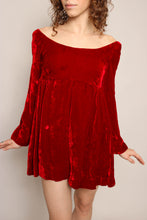 70s Flouncy Velvet Romper