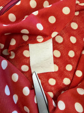 70s Red Polka Dot Bell Bottom Set