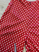 70s Red Polka Dot Bell Bottom Set