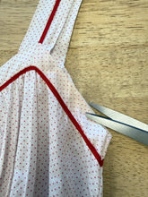 50s Red & White Polka Dot House Dress
