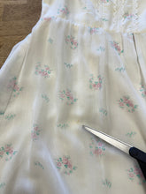 70s Dainty Floral Prairie Dress