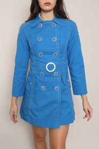 60s Blue Mod Jacket