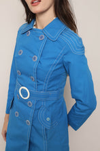 60s Blue Mod Jacket