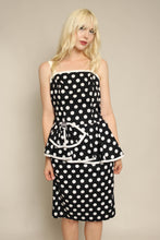 80s Polka Dot Party Dress