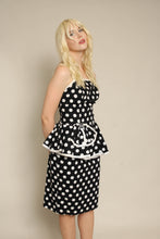 80s Polka Dot Party Dress