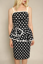 80s Polka Dot Party Dress