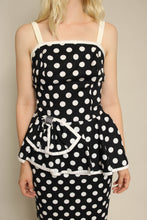 80s Polka Dot Party Dress