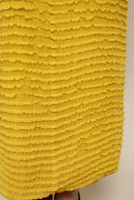 60s Salon Moderne Saks Fifth Ave Yellow Ruffle Chiffon Dress