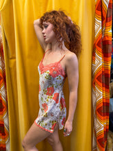 90s Pastel Floral Slip Dress