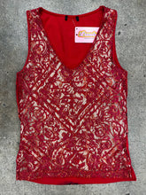 Y2K Custo Barcelona Girl With Fan Tank Top