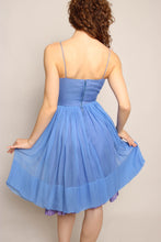 50s Lattice Chiffon Dress