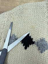 60s Horse Print Cowichan Sweater