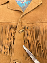 70s Embroidered Fringe Jacket